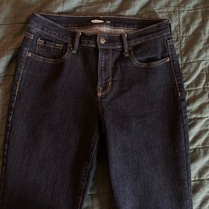 Old Navy dark wash size 4 curvy boot cut